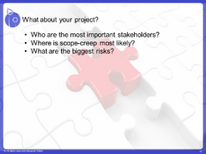 Managing your Research Project - Planning