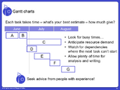 Managing your Research Project - Gantt