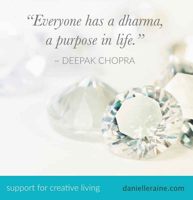 deepak chopra dharma quote