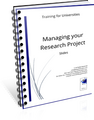 Cover - Slides - Managing your Research Project - TFU - 3D