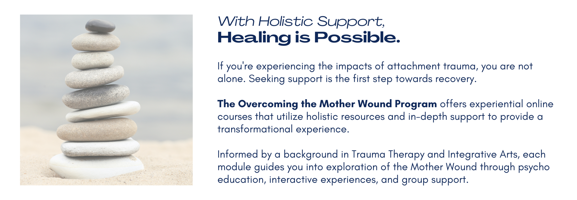 With Holistic Support, Healing is Possible