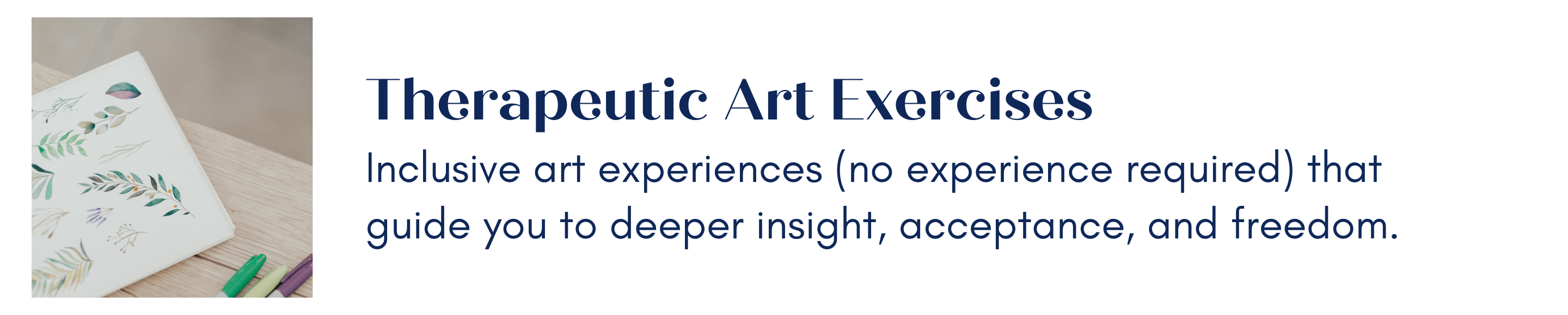 Therapeutic Art Exercises