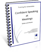Confident Speaking - slides & notes 