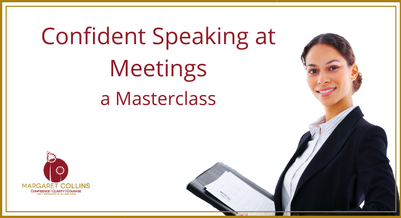 Confident Speaking at Meetings course card