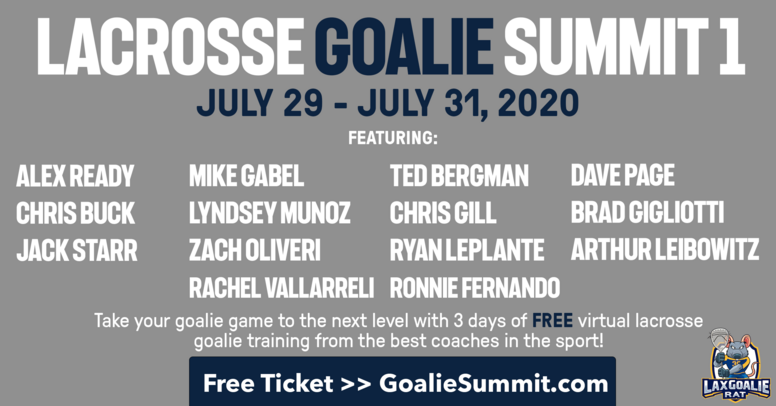 VIP Pass - Lacrosse Goalie Summit 1