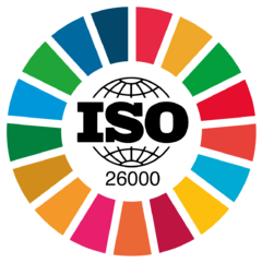 ISO plus globala målen - fyrkantig - genomskinlig bakgrund
