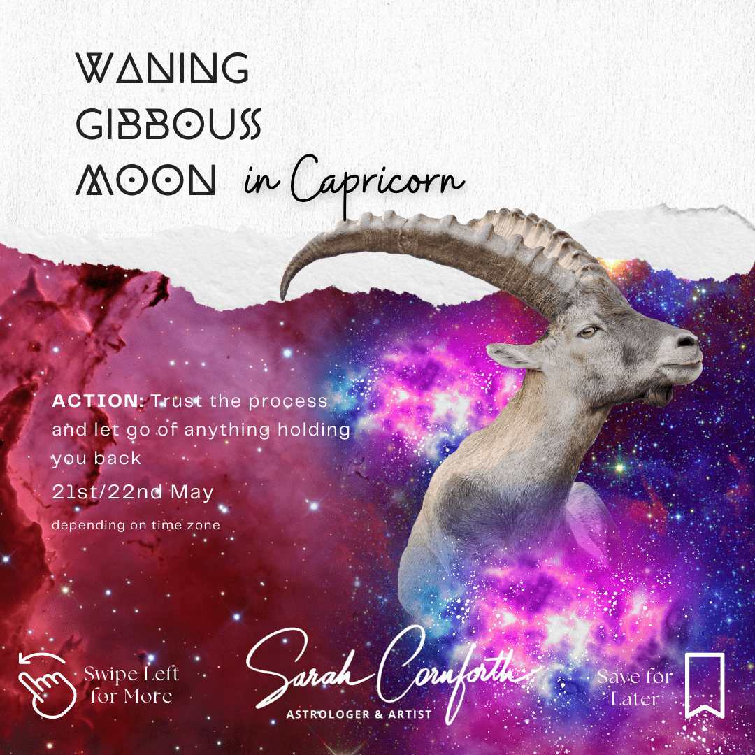 7 Waning Gibbous Moon in Capricorn-min