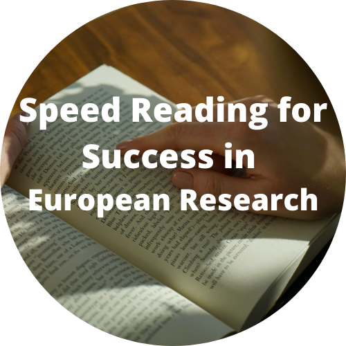 Speed reading workshop