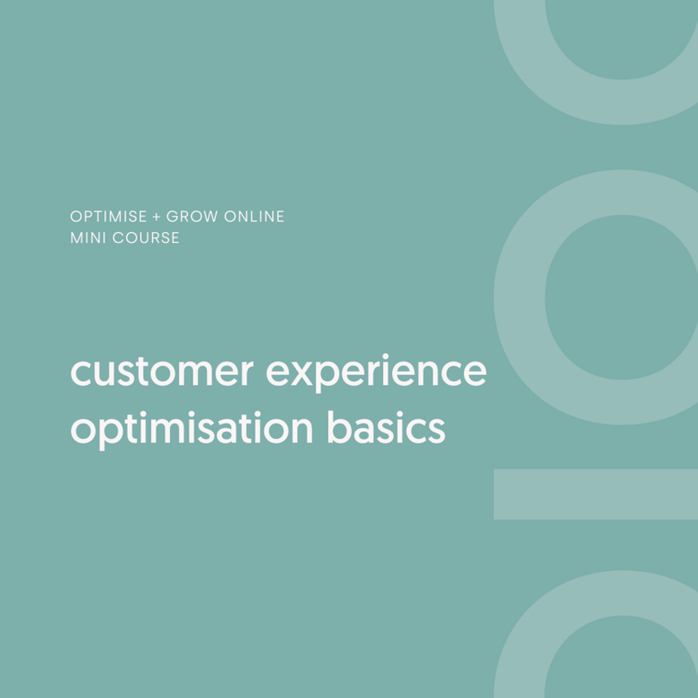 CX Optimisation Basics