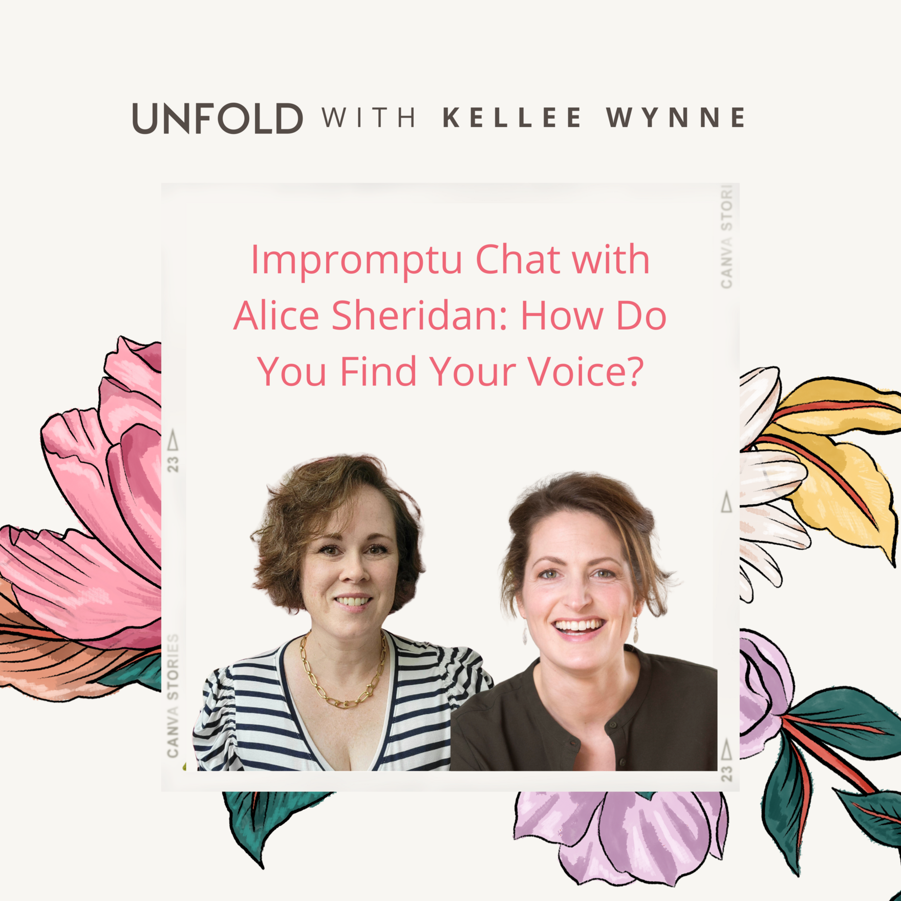 Ep 16  with Alice Sheridan UNFOLD with Kellee Wynne Podcast 