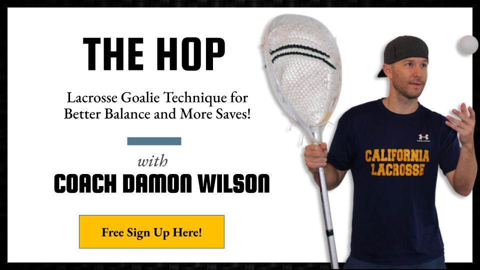 The Hop inar Replay Lacrosse Goalie Technique for Better Balance