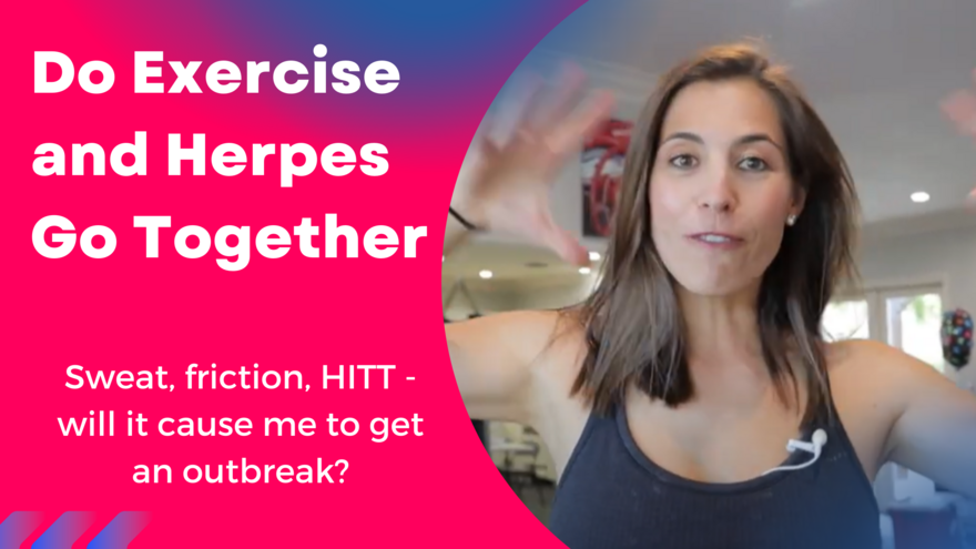 Do Exercise and Herpes Go Together (Blog Banner)