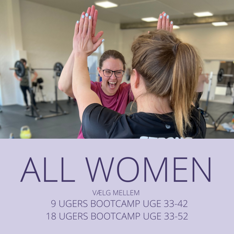 Strong Curves Bootcamp, Viby opstart uge 33, 2022
