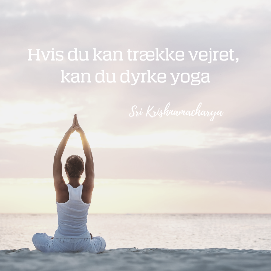 Hvis du kan trække vejret, kan du dyrke yoga