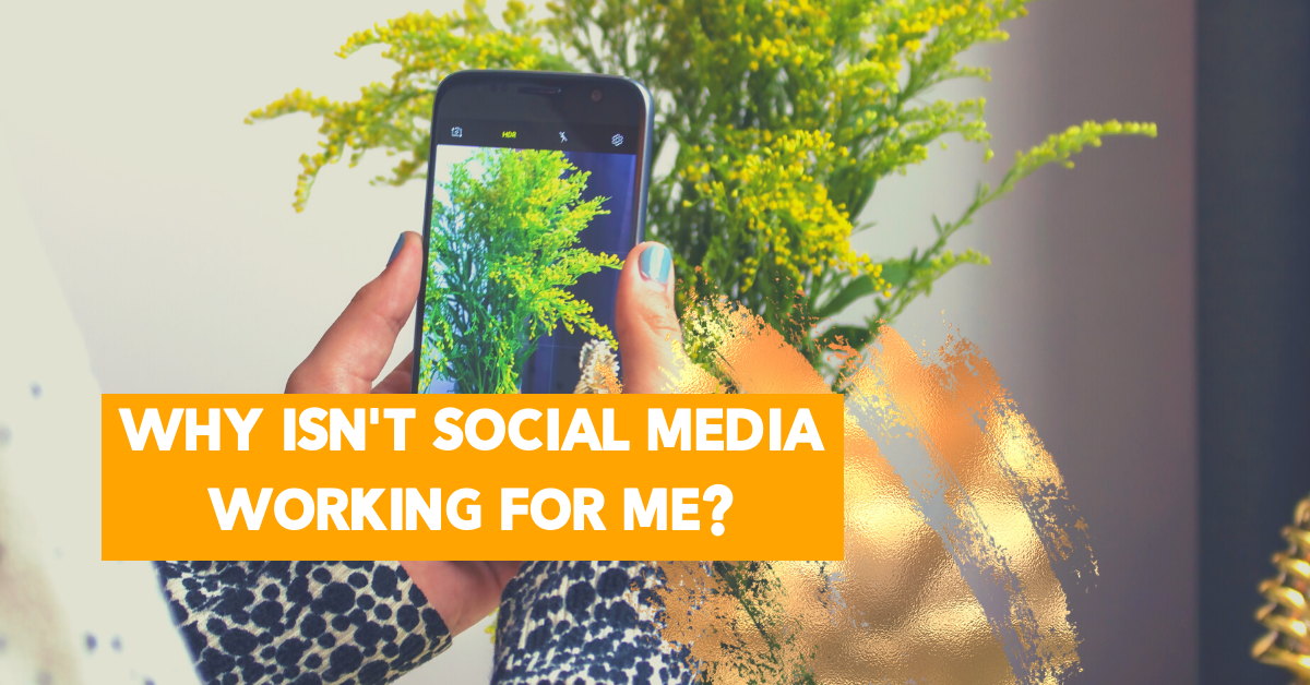 Why Isn't Social Media Working For Me? s