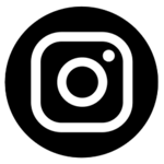 black instagram logo