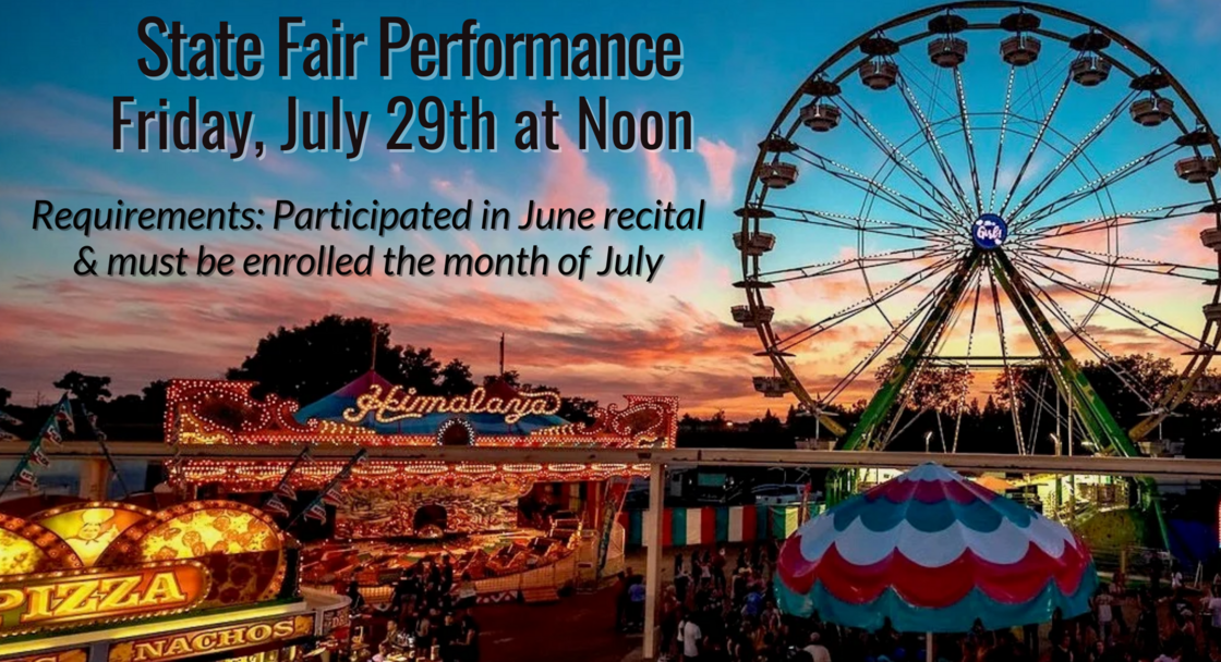 State Fair Performance Sign-Up