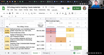 8 Categorizing with Spreadsheet