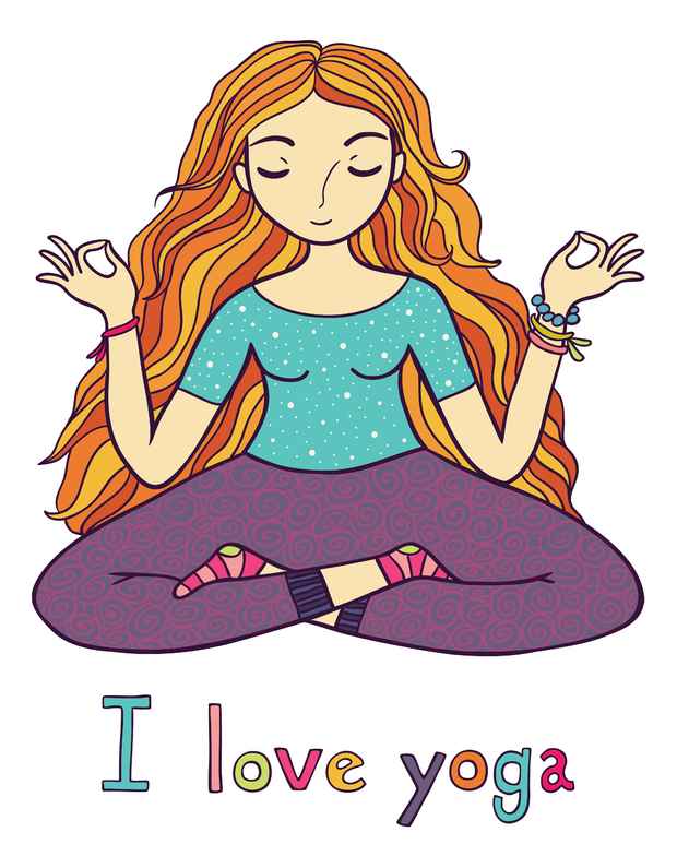 I love yoga girl