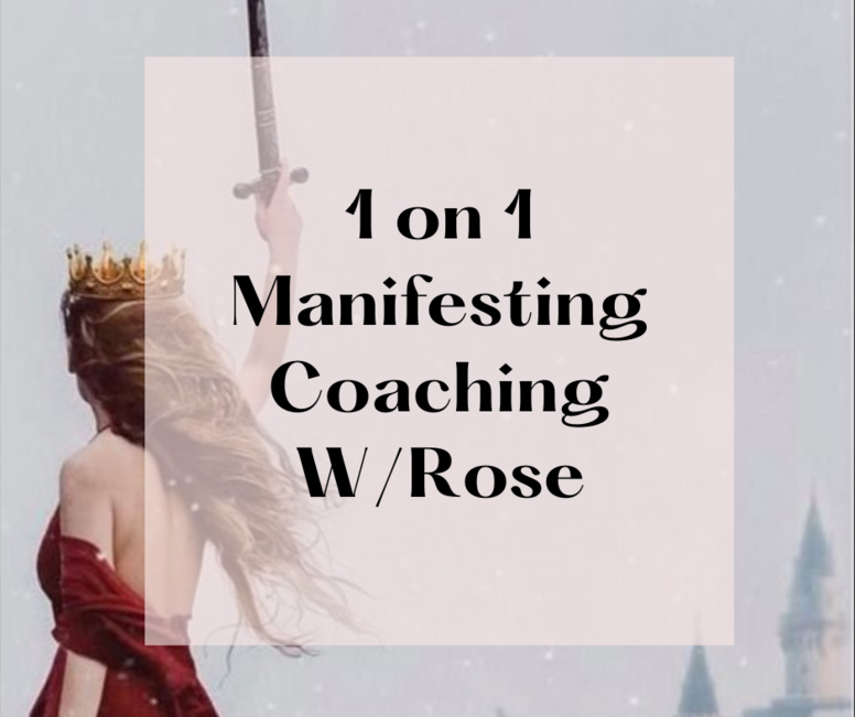 1 on 1 Manifesting 60 min. Coaching W/ Dr. Rose