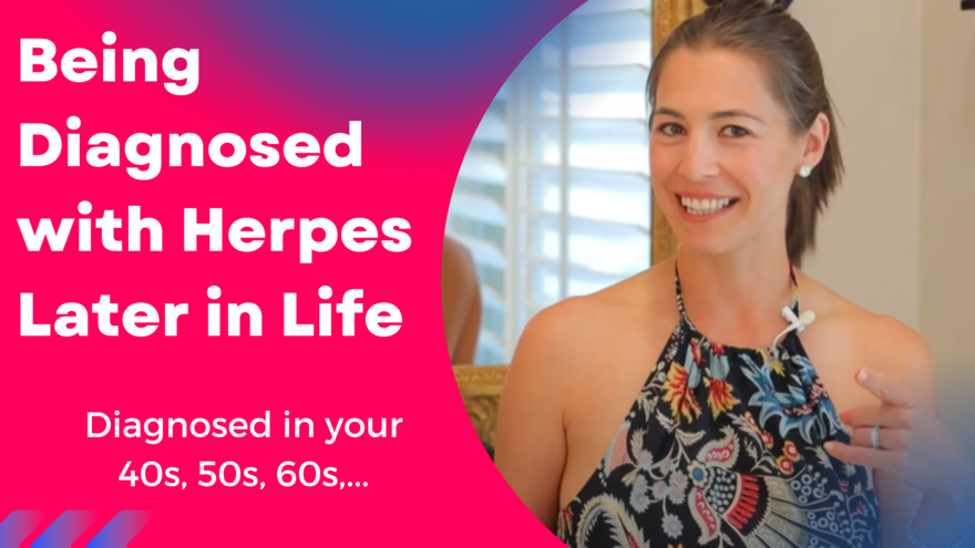 Being Diagnosed with Herpes Later in Life (Blog Banner)