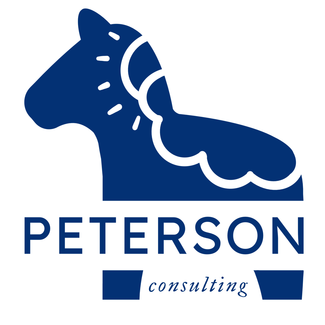 PCG Logo Peterson Consulting Short Legs