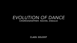 Show C Evolution of Dance 