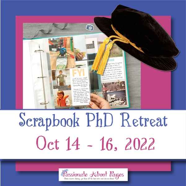 Scrapbook PhD Retreat 2022
