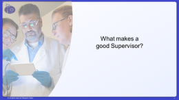 SFNS3-Good Supervisor
