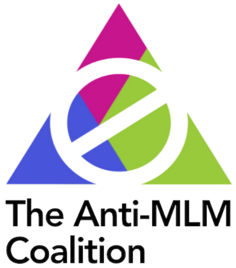 AntiMLM Coalition logo transparent