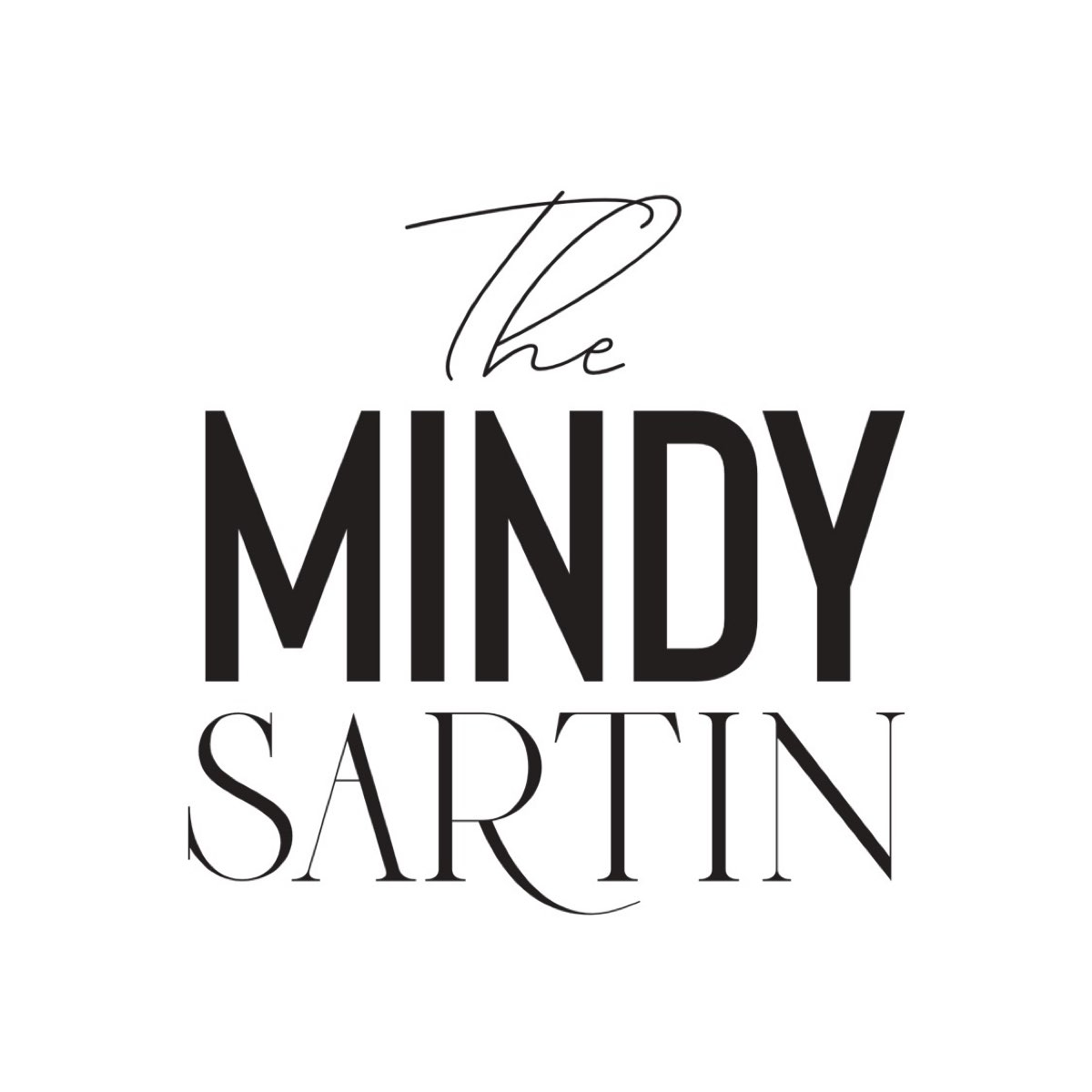 The Mindy Sartin logo