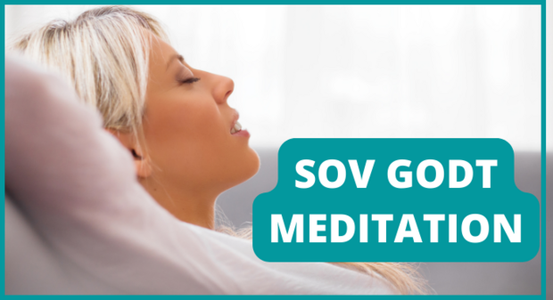 Sov Godt Meditation Produkt på Simplero 700x380 pix