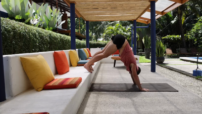 A Handstand practice