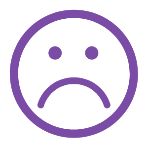Sales Page Elements - sad face
