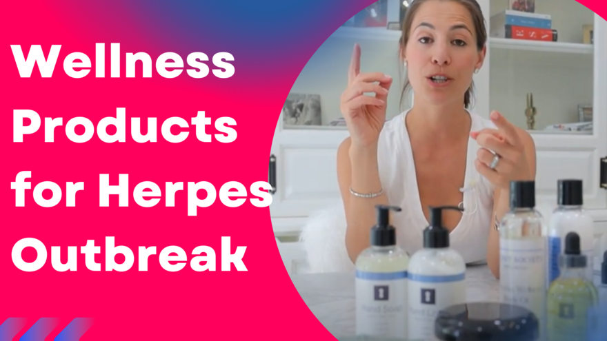 Wellness Products for Herpes Outbreak (Blog Banner)