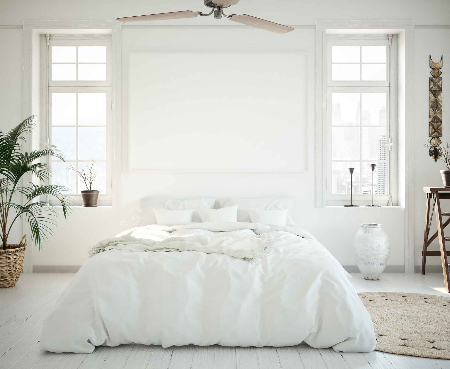 bedroom white fan dreamstime_xl_136904204