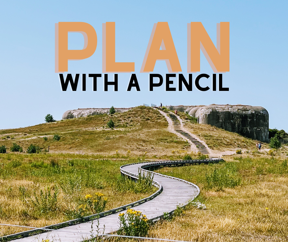 Plan with a pencil FB