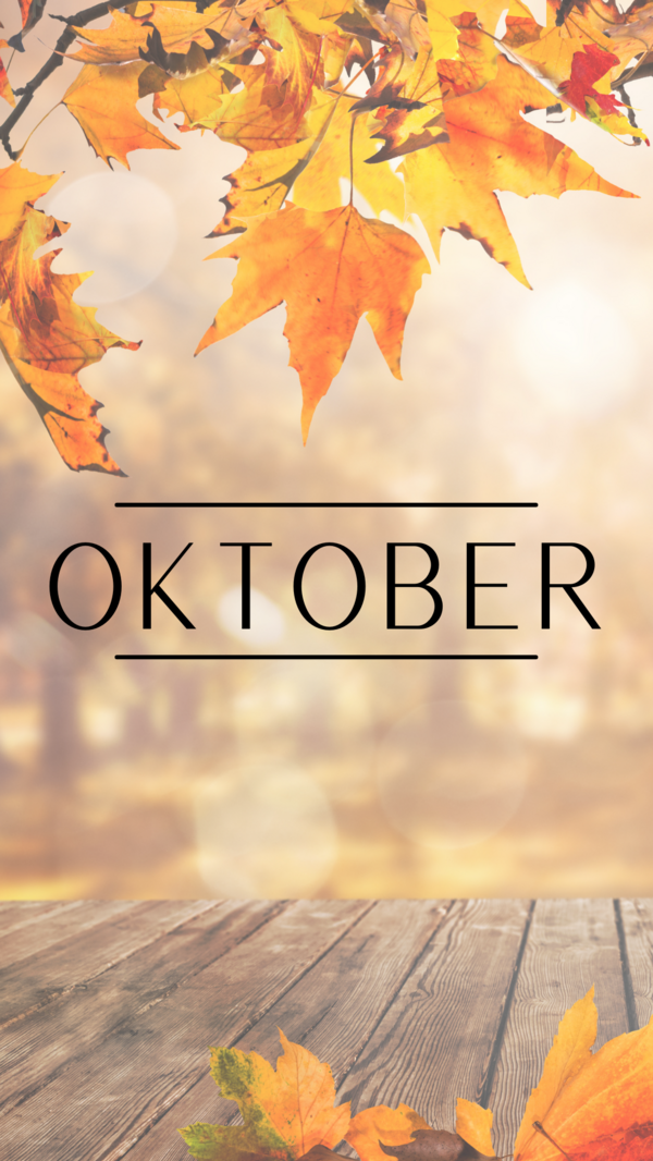 October Autumn Leaves Instagram Story
