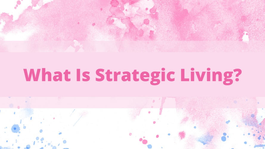 Blog - Strategic Life - What Is Strategic Living