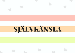 Självkänsla