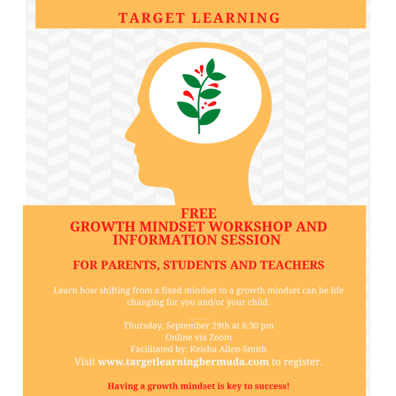 Free Growth Mindset Workshop and Information Session