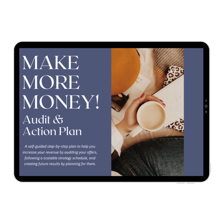 Make More Money Now! Audit & Action Plan