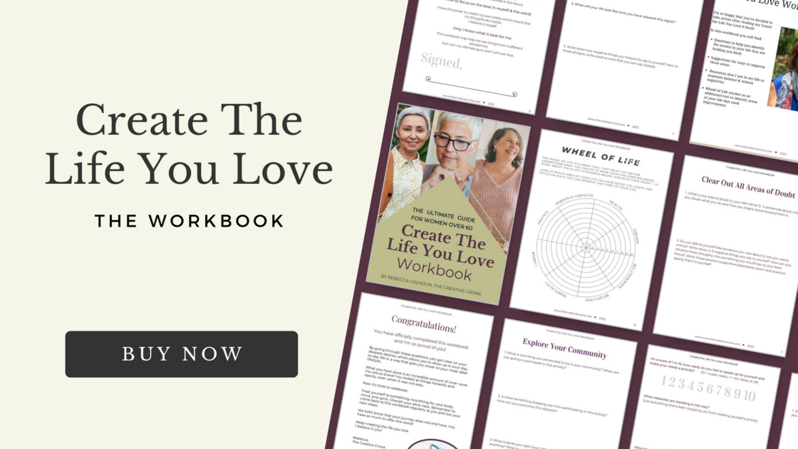Create The Life You Love Workbook Mockup