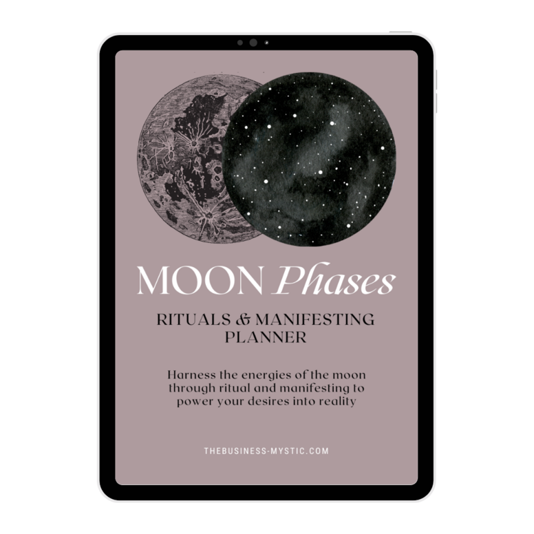 Moon Phases Rituals & Manifesting Planner