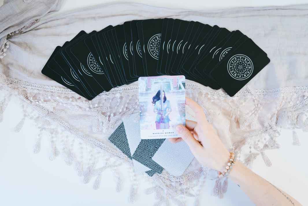 Moon Phases Planner Tarot Card