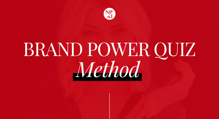 Brand Power Quiz Method
