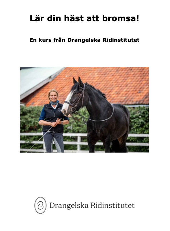  Boken "Lär din häst att bromsa" (nedladdningsbar pdf)