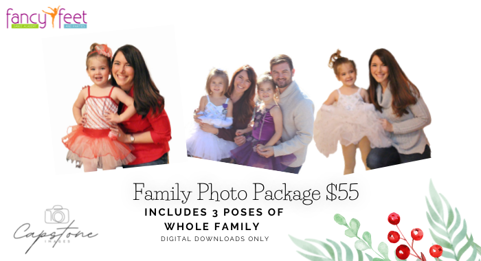 Holiday In Studio Photos- Family Package 