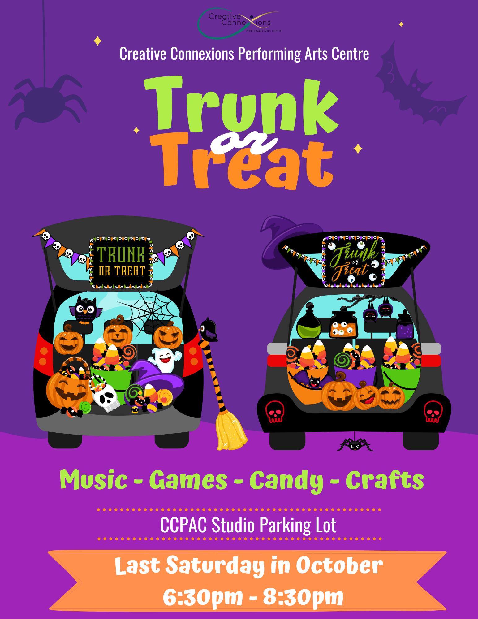 Trunk or Treat online