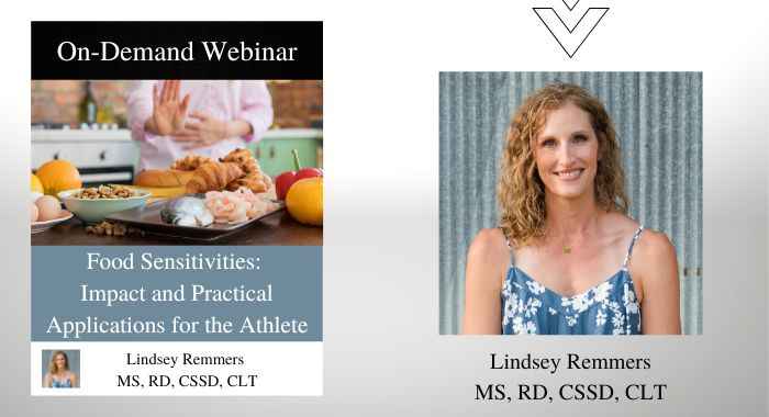 Performance nutrition for food sensitivities